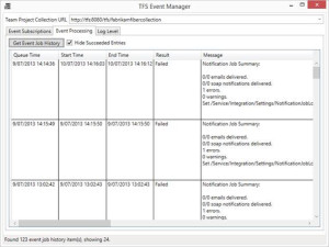 TFS Event Manager